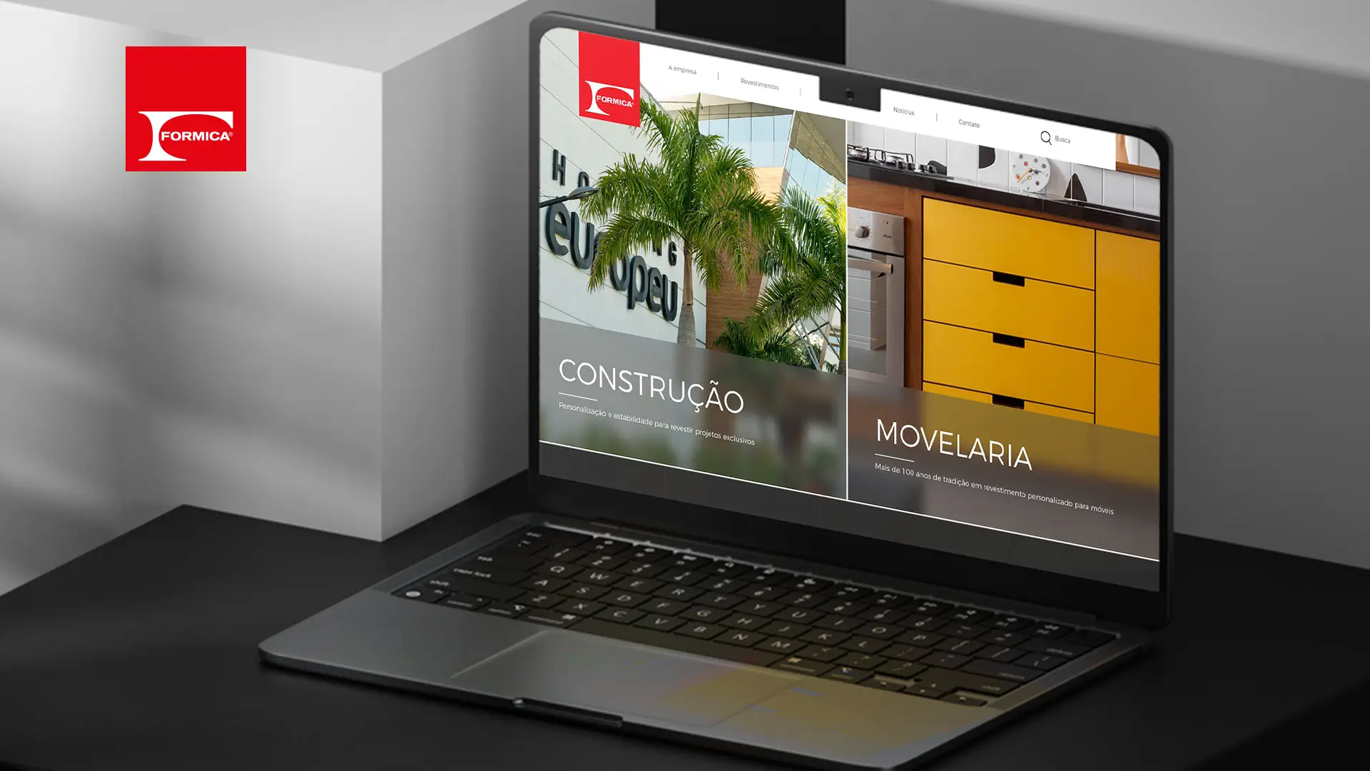 Site FORMICA® Brasil