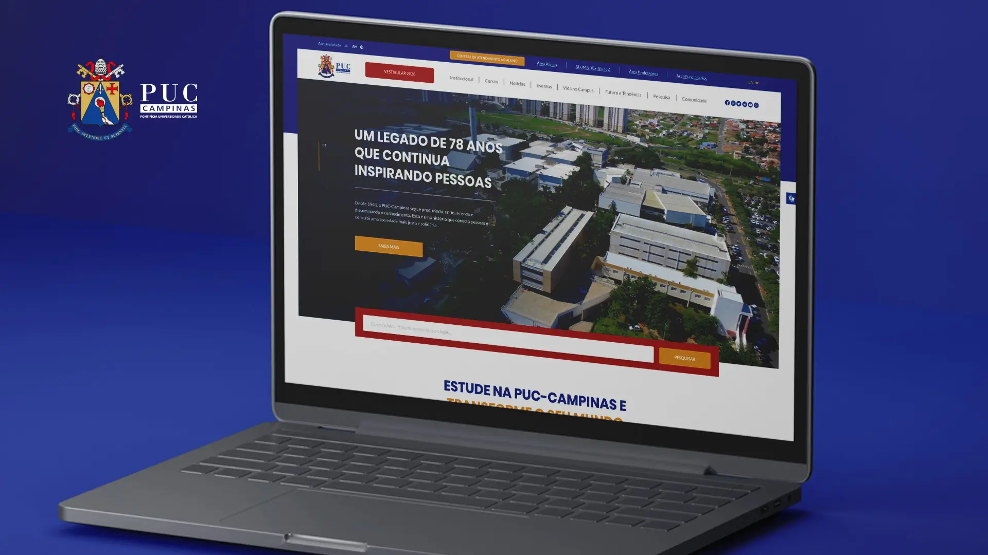 Site PUC-CAMPINAS