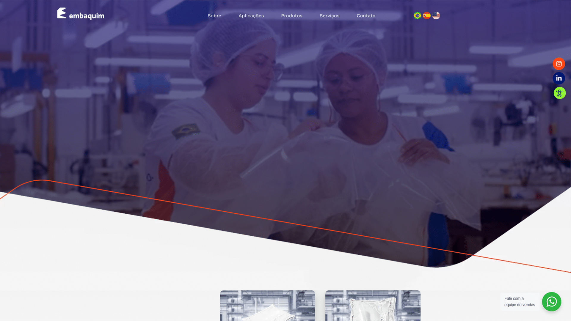 Imagem do Case feito pela Agência Bee Creative para Case de Sucesso – Embaquim